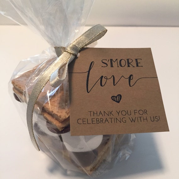 S'more Love Favor Tags Printable // S'mores Favor Kits