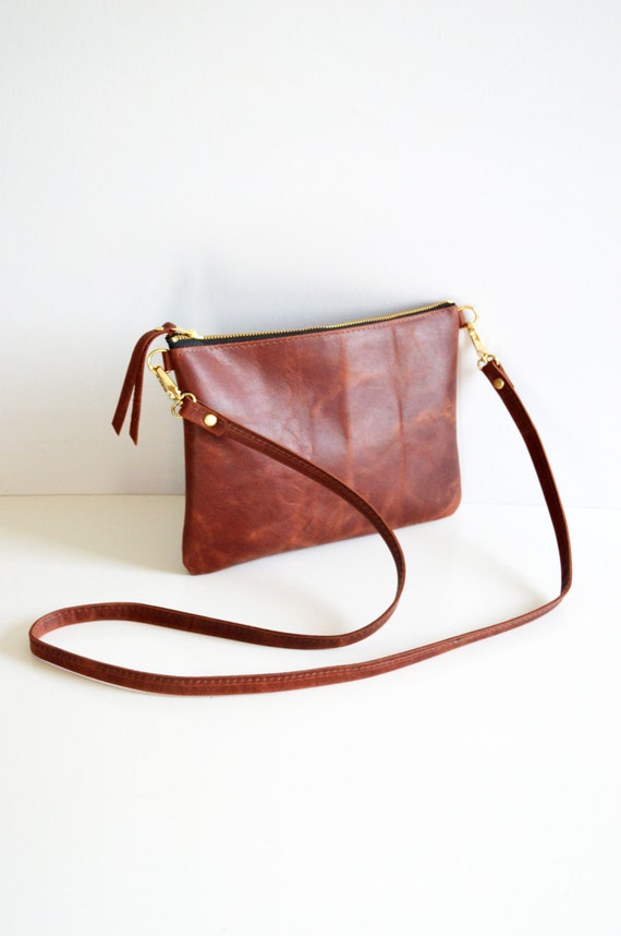 Leather crossbody bag / Minimalist bag / Small leather bag