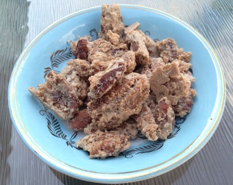 Cinnamon Sugar Candied Pecans - Gluten Free