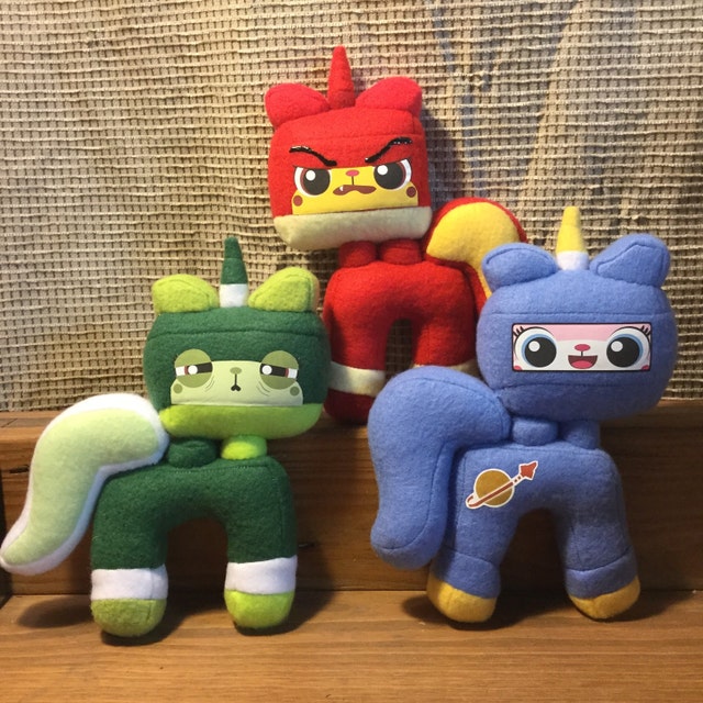 angry unikitty plush