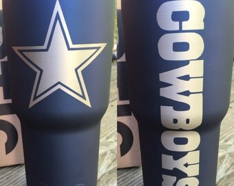 Yeti/AXIS/30oz/Dallas Cowboys/Powder Coat/Stainless Tumbler/No Vinyl