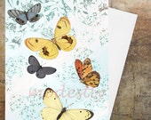 Greeting Card,birthday greetings, Birthday Card ,Art card, Blank Card, Custom card ,anniversary card, Butterflies, ''The Life Within' Greeting Card,birthday greetings, Birthday Card ,Art card, Blank Card, Custom card ,anniversary card, Butterflies, ''The Life Within'