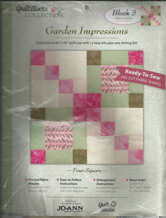 Joann Quilt Block Collection GARDEN IMPRESSIONS / by WearsAndWares