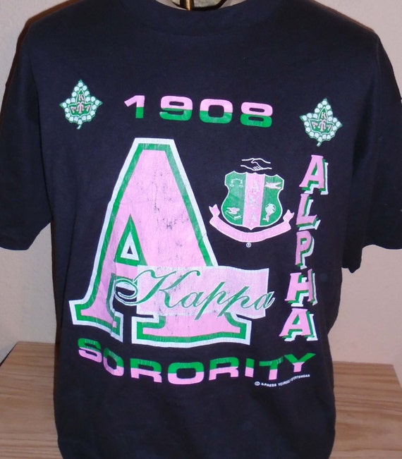 vintage 1980s AKA sorority t shirt size XL 50/50