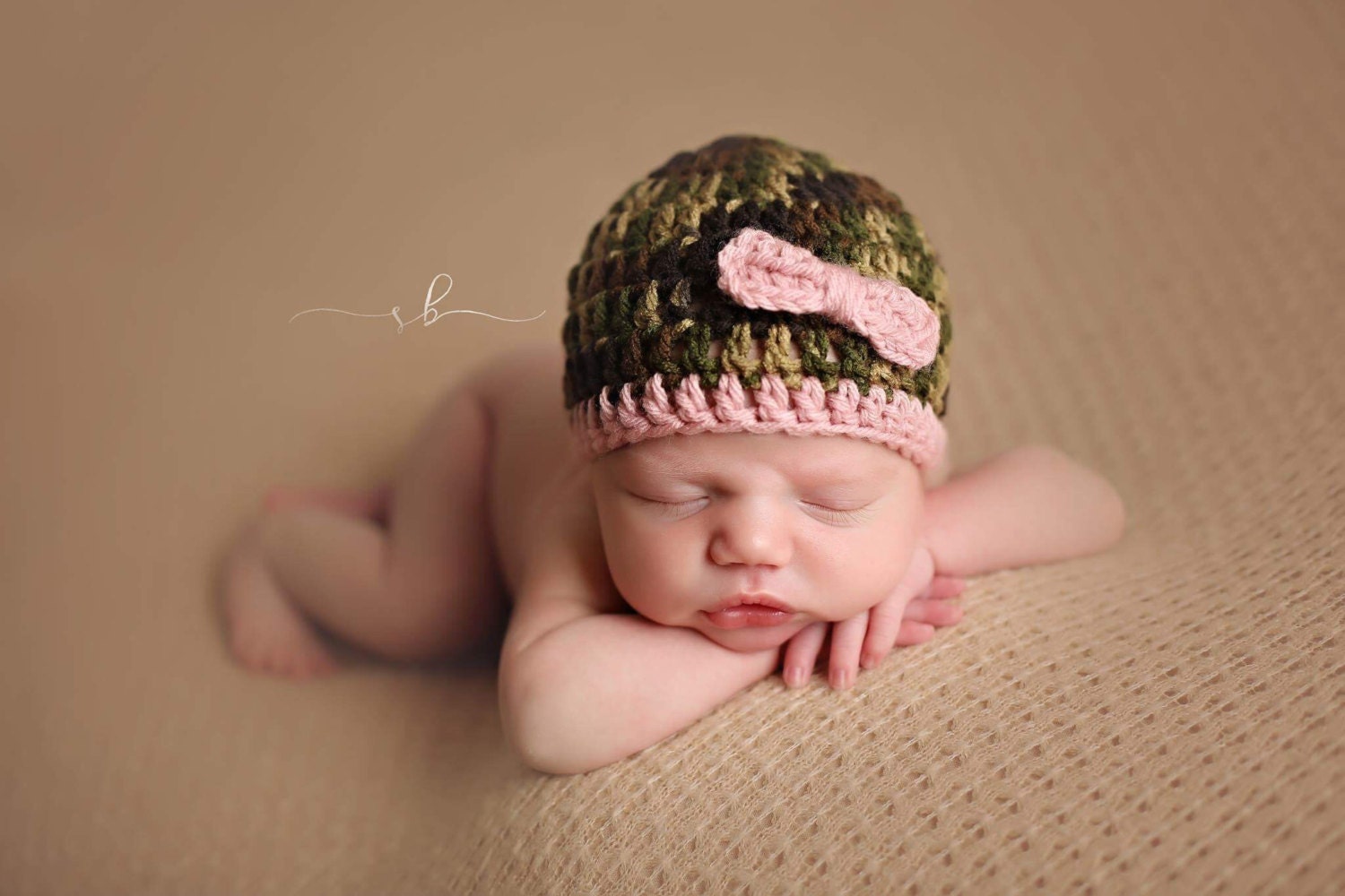 Camouflage Baby Beanie Camo Baby Hat Camo Baby Outdoors