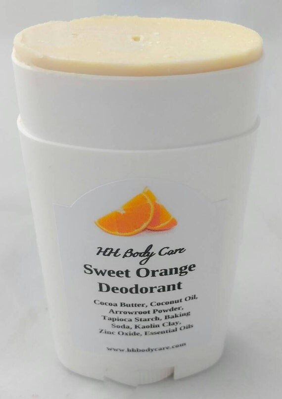 Sweet Orange Natural Deodorant Aluminum Free Deodorant