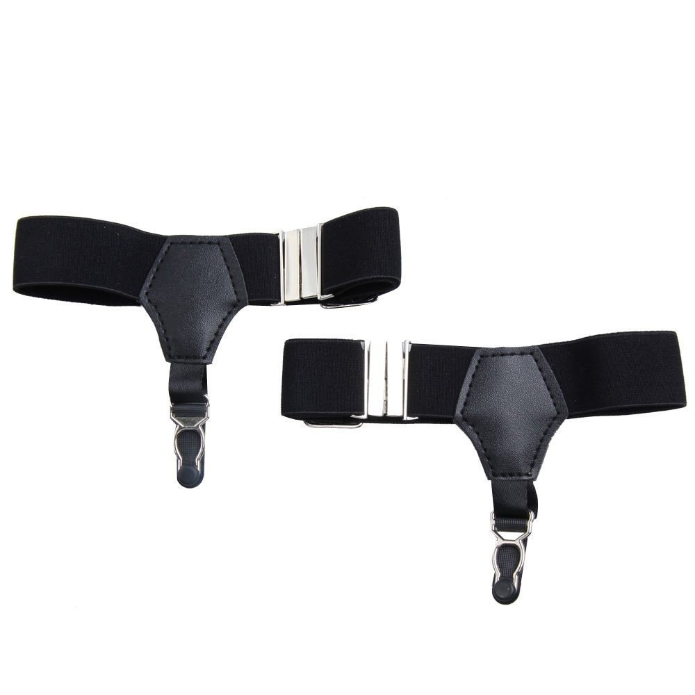 Mens garters Mens sock garters Mens black garter Mens sock