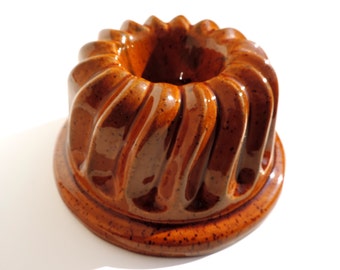 French Vintage Ceramic Mold/ Vintage Jello Mold/Cake Mold