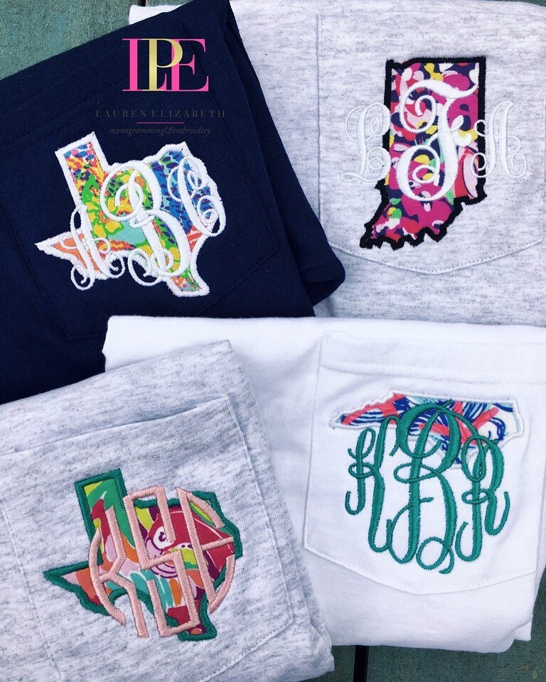 lilly pulitzer monogram shirt
