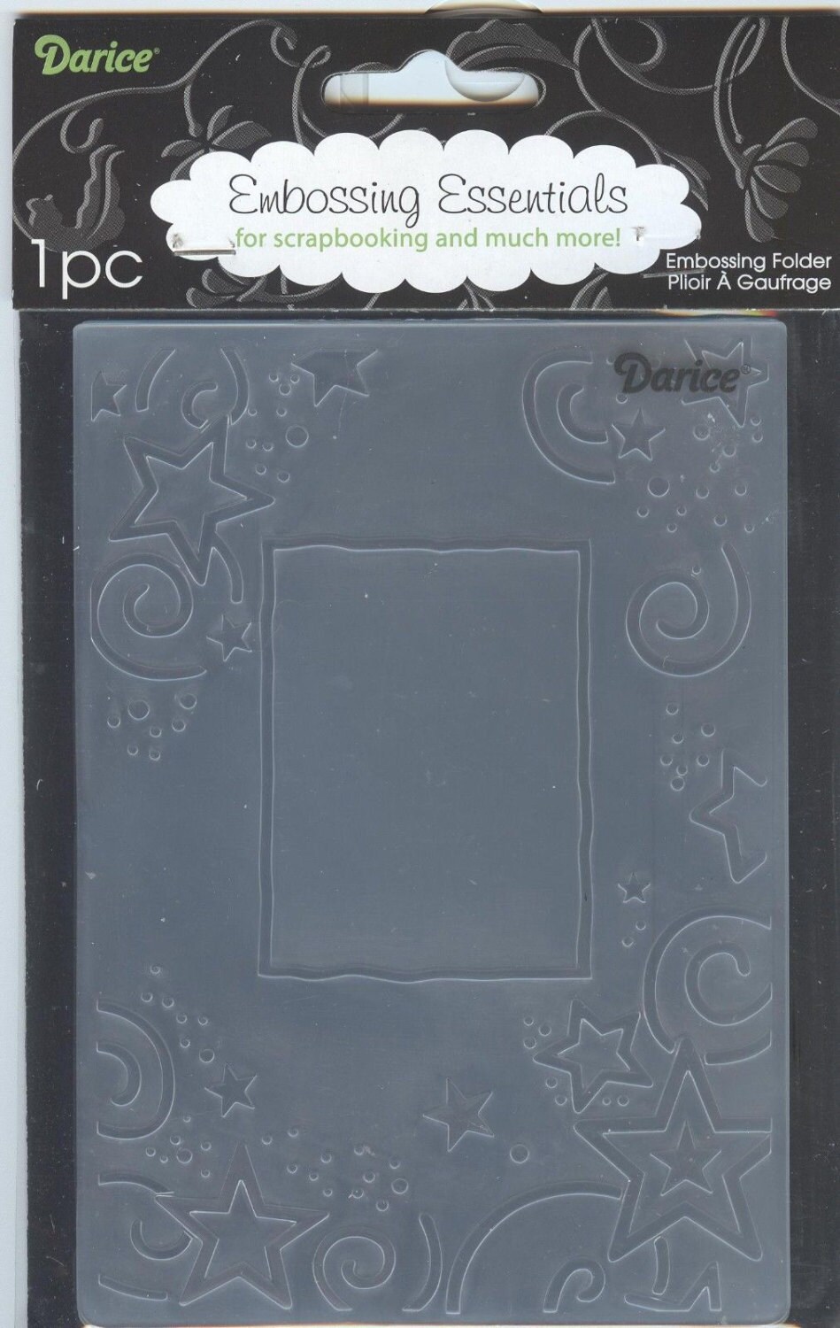Embossing Folder Frame Star Border Darice® Embossing Folder