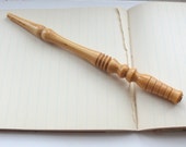 Box Wood Dip Pen - Handmade Wooden Nib Holder for calligraphy or drawing - Longer type.