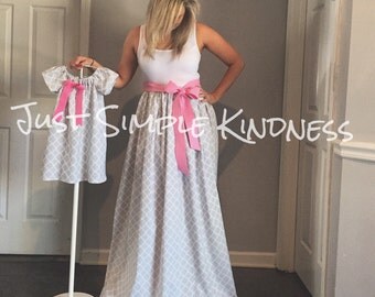 Mommy & Me Dresses Maxi , Mommy and Me Outfits, Mother Daughter matching dress, Mommy and me, Mommy and me Dress, Mother Daughter Dress,