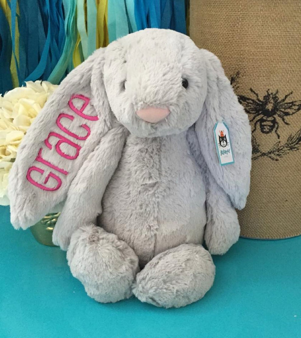 personalized easter plush