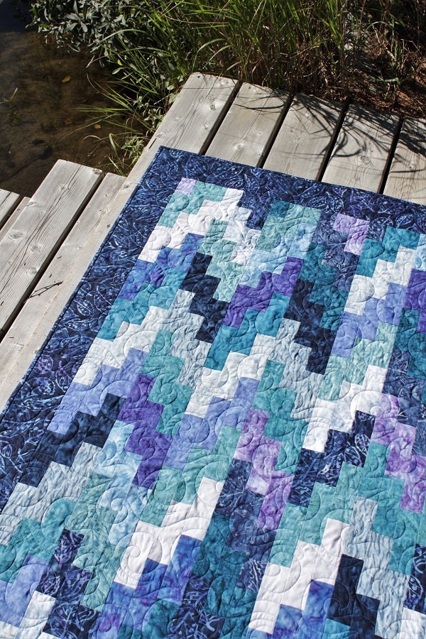 Good Vibrations PDF Quilt Pattern by Highway10Designs on Etsy