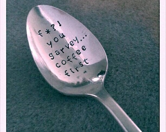 Fallout 4 inspired stamped teaspoon
