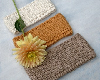Headband Pattern Crochet Accessory Pattern DIY Ear Warmer Child Headband Pattern DIY Stocking Stuffer Crochet Pattern - Woodland Trekke P156