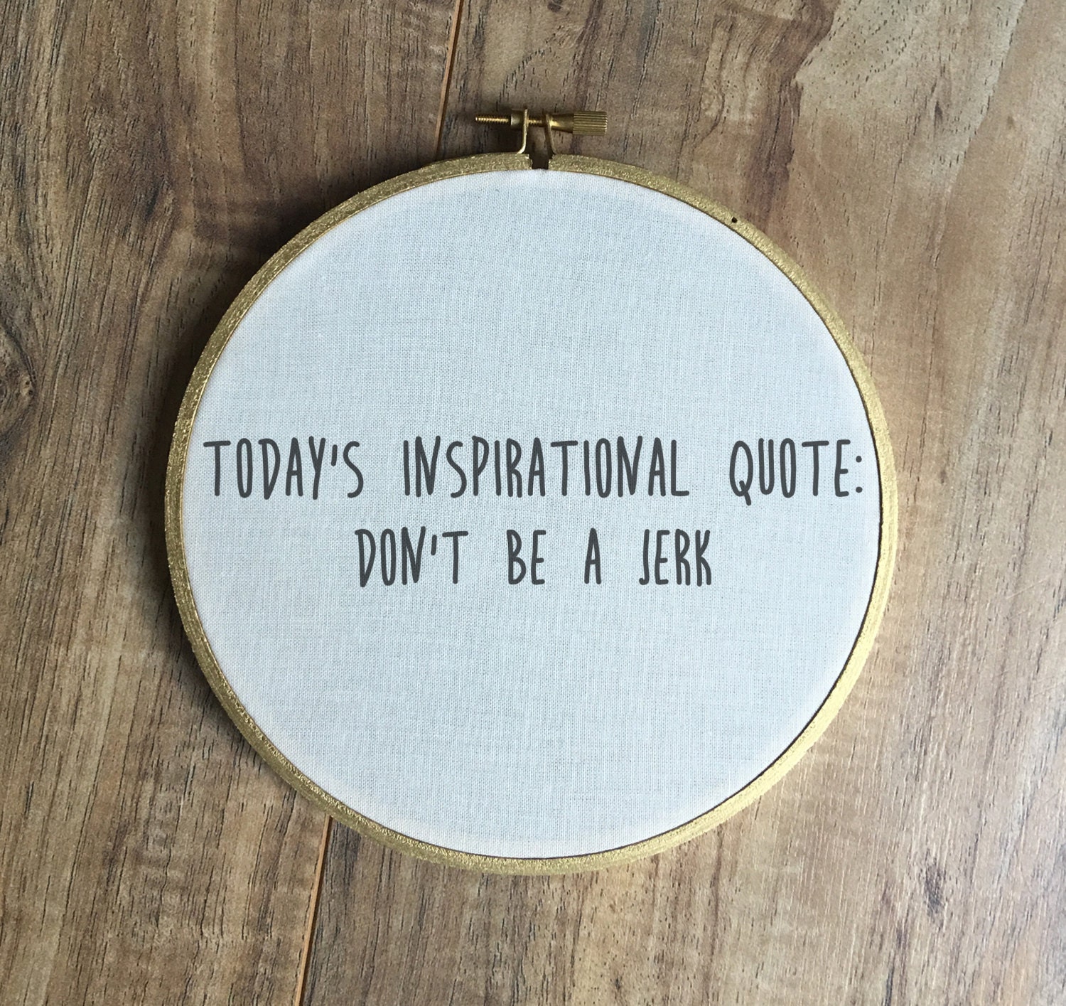 Don T Be A Jerk Print Inspirational Inspiration By DapperDuckShop