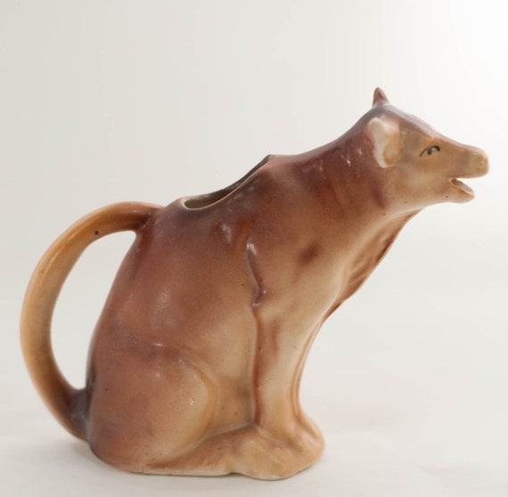 Cow Creamer Small Pitcher Made in CzechoSlovakia