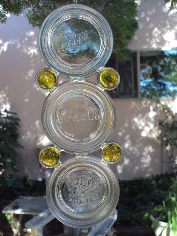 Mason Jar Lid Suncatcher