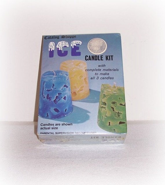 Catalog Shoppe ICE CANDLE KIT Makes 3 Candles