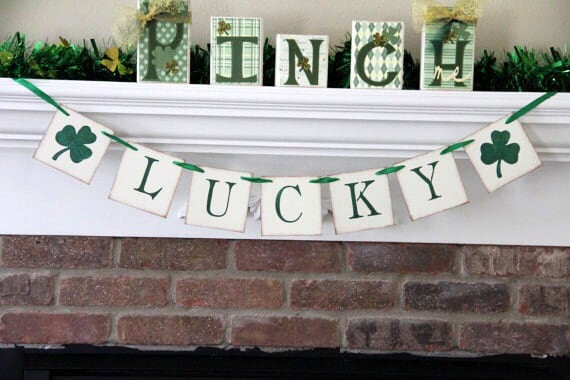 Lucky Banner St. Patrick's Day Banner