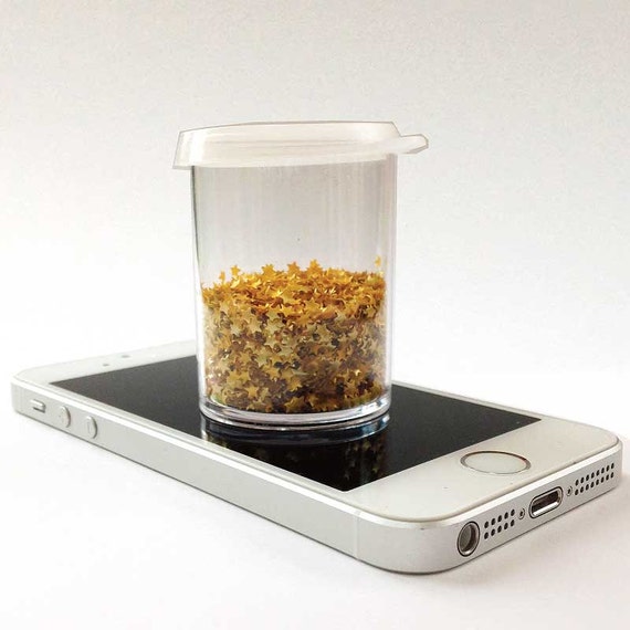 Edible Glitter Gold Stars 4 Grams Cake and Cupcake