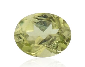 Hebei Peridot Loose Gemstone Oval Cut 1A Quality 5x4mm TGW 0.30 cts.