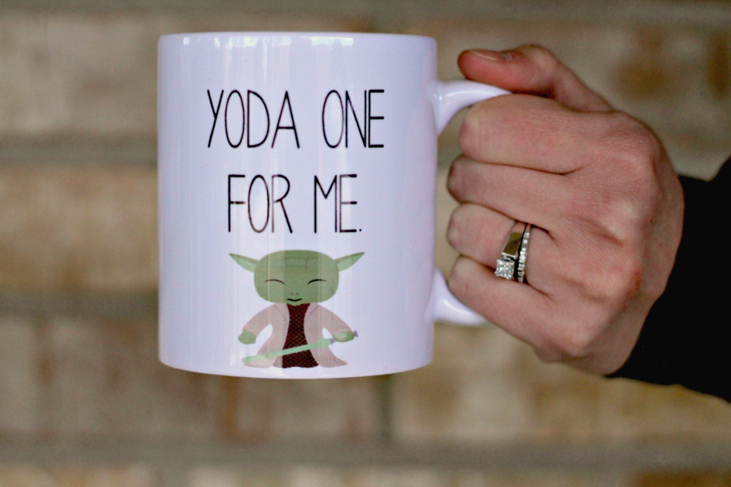 Yoda Mug Yoda One For Me Mug gift for him boyfriend gift