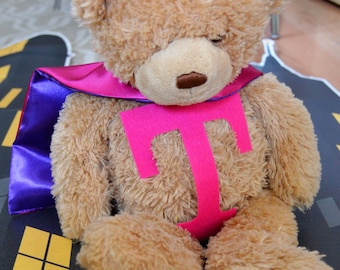 Superhero Cape for Doll-Superhero Cape for Teddy Bear-Superhero Cape for Plush-Doll Cape-Plush Cape-Stuffed Animal Cape-Tiny Superhero Cape