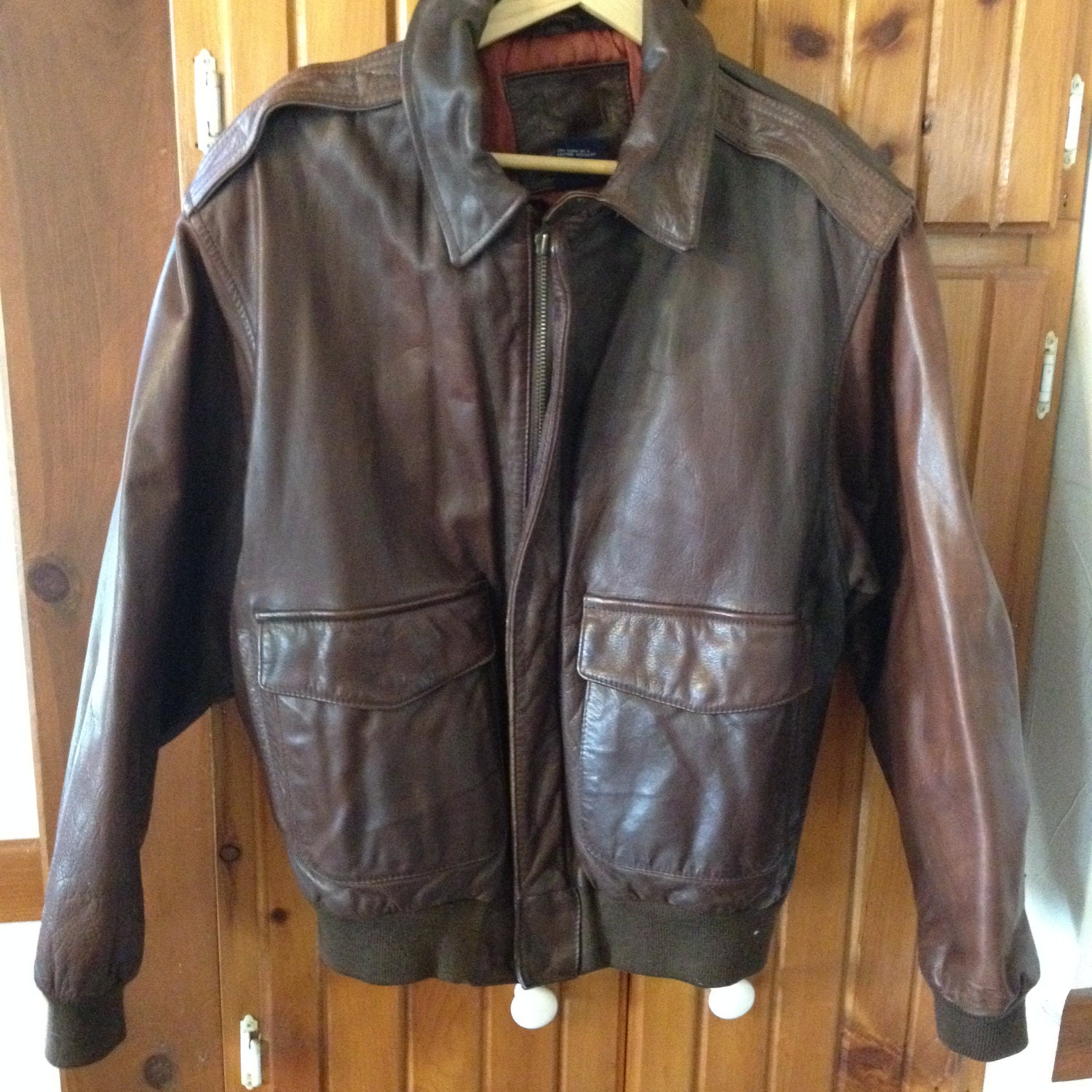 Vintage GAP Mens Leather Jacket