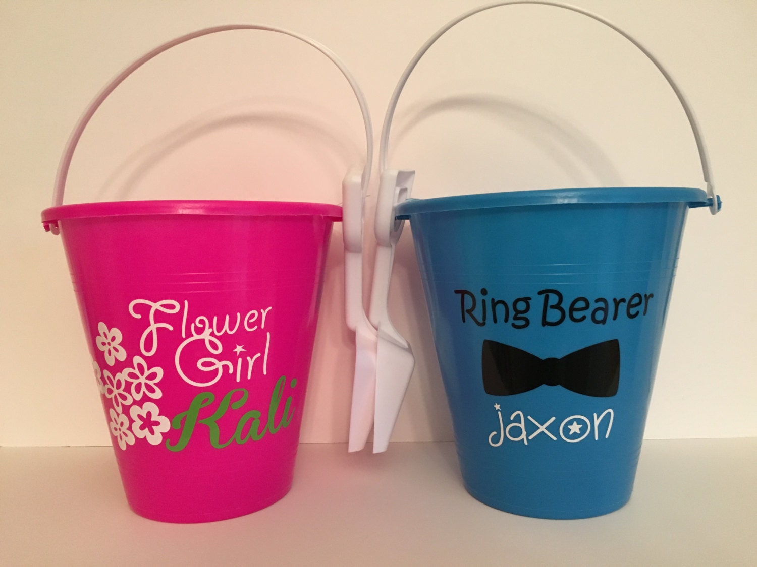 Personalized Beach Pail Personalized Bucket Personalized