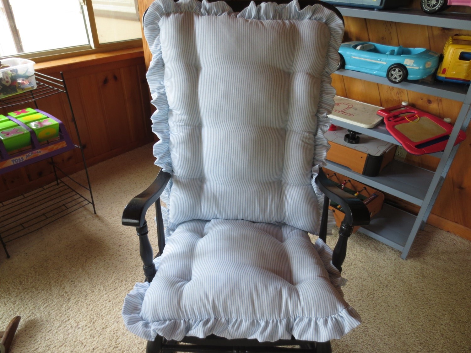 Rocking chair cushion sets Special Order by TerraceCrafts on Etsy