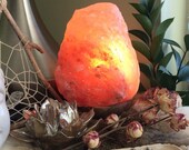 Small Himalayan Sea Salt Lamp- Salt Lamp- Table Lamp-Himalayan Salt Lamp- Home Decor