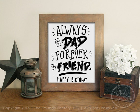 Download Dad's Birthday SVG Cut File, Happy Birthday Dad, Dad ...