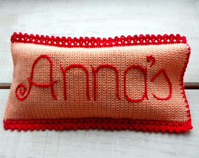 Mothers Day Personalizes Gift, Custom Glasses Case for Her, Custom Glasses Case for Anna, Personalised Gift for Her, Handmade Crochet Find