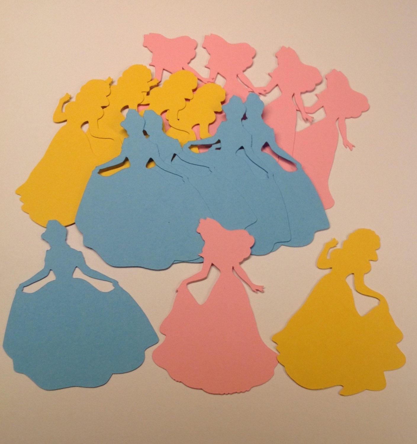 15 Disney Princess die cuts princess cut outs Cinderella