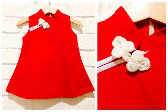 chinese new year baby dress