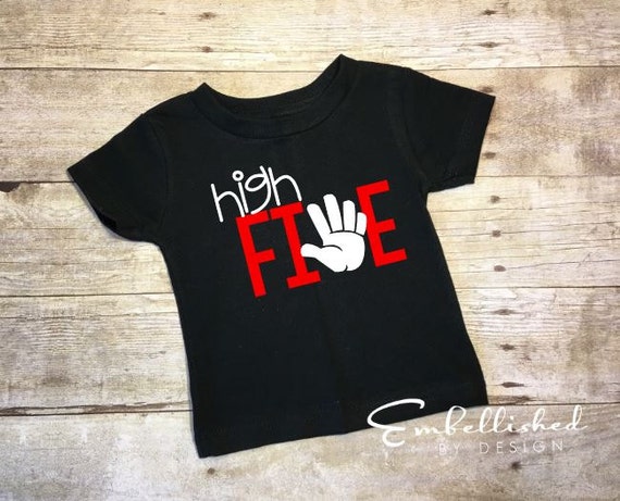 t shirt high five