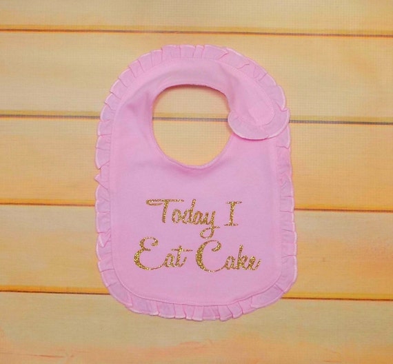First birthday bib girls first birthday bib by TheLittleQueenBee
