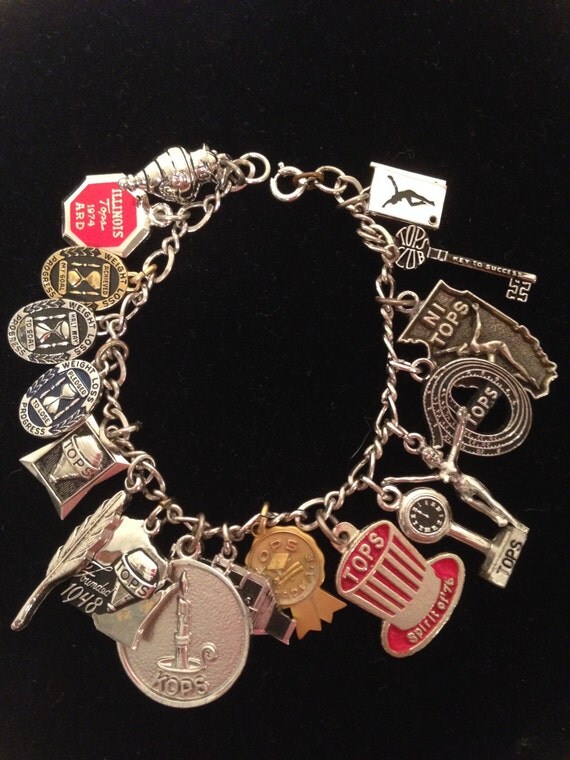 Tops Weight Loss Charm Bracelet