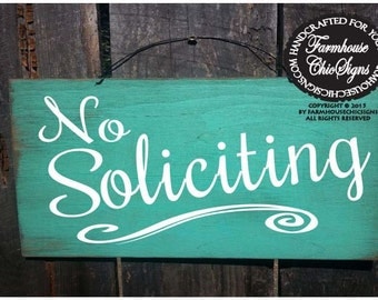 no solicitation sign, No Soliciting Sign, small no soliciting, no solicitors, front porch sign, porch rules, front door decor, 160/237