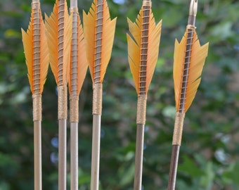 Archery arrows, poplar, medieval, Hobbit inspired arrows