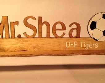 Teacher Name Plate