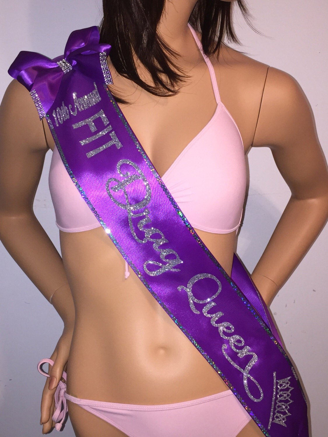 PAGEANT SASH Debutante & Debonaire Beauty Pageant Employee