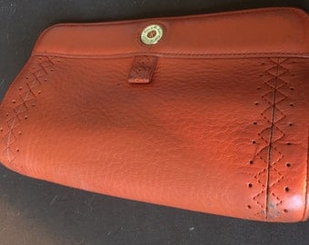 Vintage Cole Haan Leather Bag Purse Clutch
