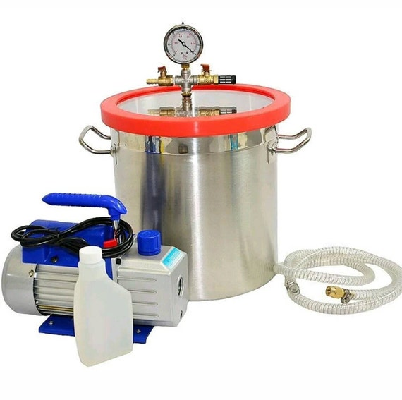5 Gal Vacuum Degassing Chamber Resin Silicone Epoxy Metal