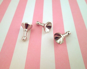10mm Bezel Cell Phone Dust Plug/ Earphone Jack Plug #1058