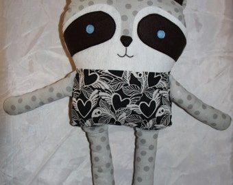 raccoon stuffy