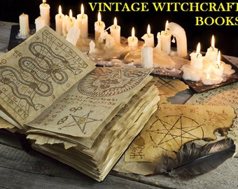 Witchcraft, Wicca, Pagan, Spells, Witches, Magic, Occult, Salem - 212 Rare Old Books