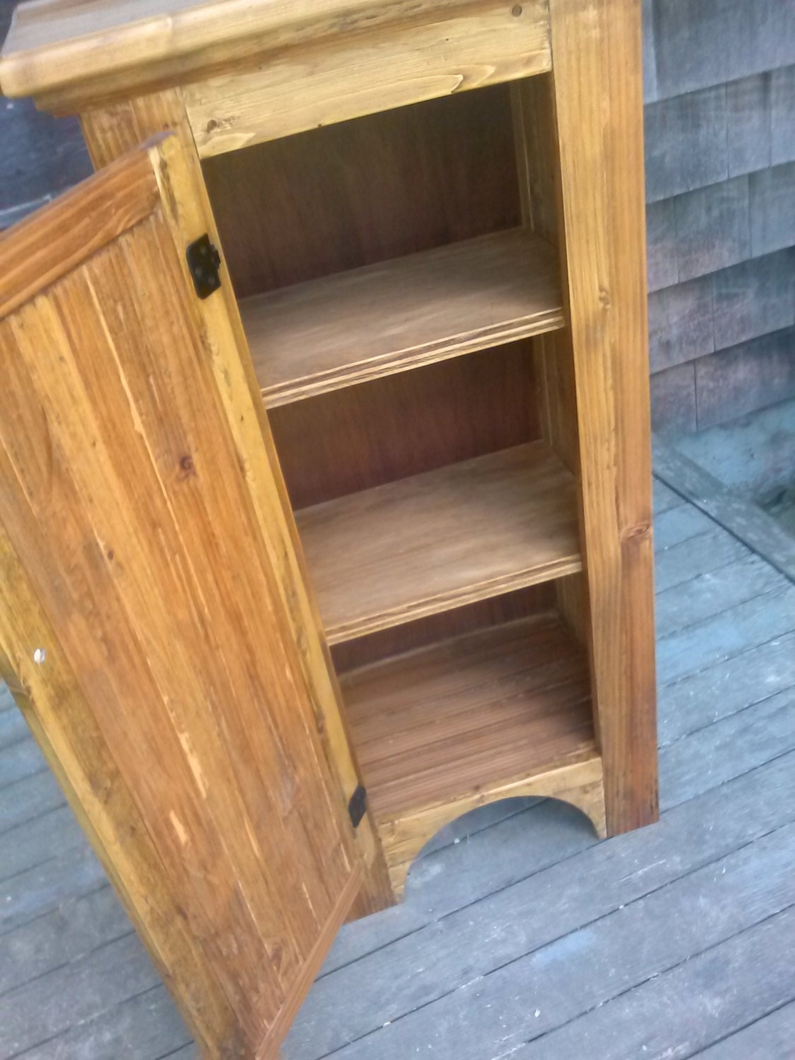 Rustic Tall Jelly Reclaimed Wood